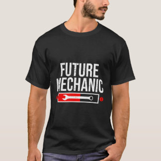 T-shirt Funny Future Mécanique Cool Auto Mécanique Dit H