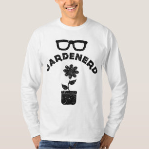 T-shirt Funny Garden Nerd Gardener Nerd mème Citation disa