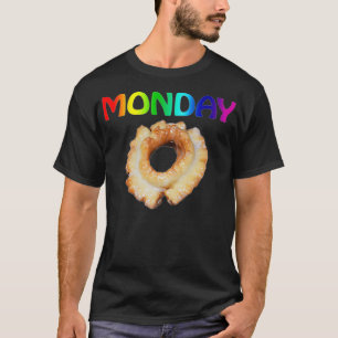 T-shirt Funny Gay Monday Doughnut meme LGBTQ Pride Mois P