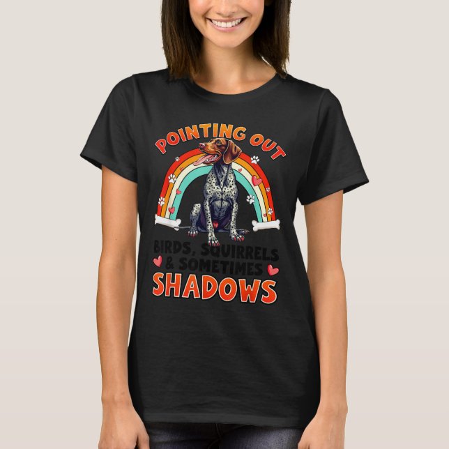 T-shirt Funny German Shorthaired Inter Design For Dog Love (Devant)