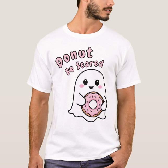T-shirt Funny Ghost n'a pas peur (Devant)