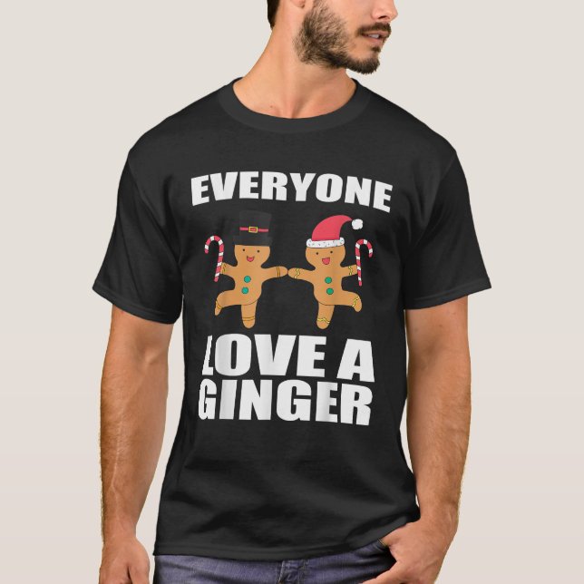 T-shirt Funny Ginger Redhead Christmas Humor Family Matchi (Devant)
