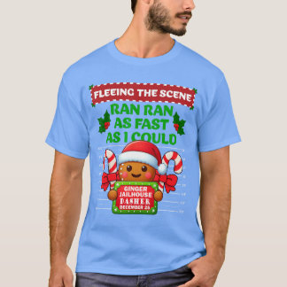 T-shirt Funny Gingerbread Inmate Christmas Matching Family