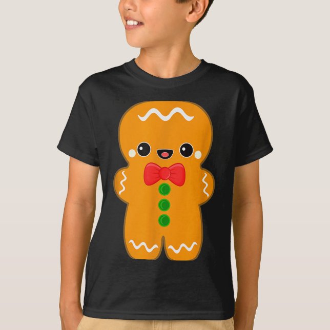 T-shirt Funny Gingerbread Man Christmas Men Women Adult Yo (Devant)