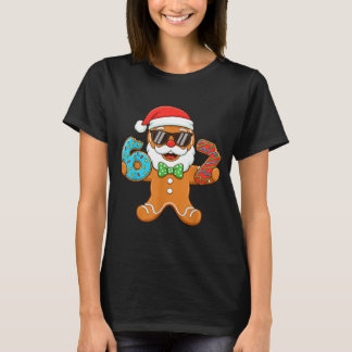 T-shirt Funny Gingerbread Six Seven 67 Christmas Ice Cream