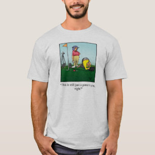 T-shirt Funny Golf Humour Tee - shirt