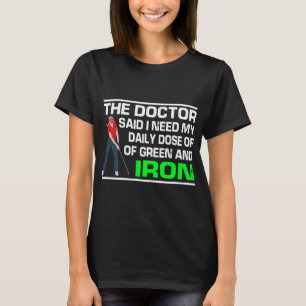 T-shirt Funny Golf Joke Golfer Humour Player