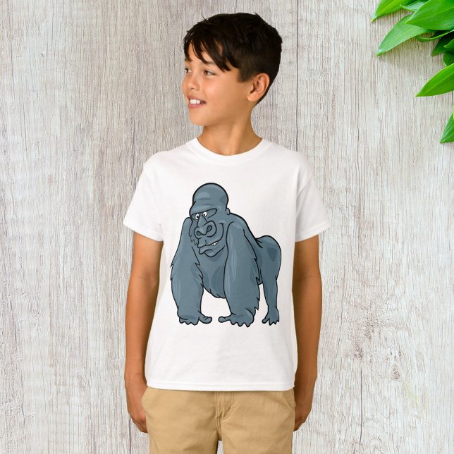 T-shirt Funny Gorilla Cool Bleu Ape Animal Design (Créateur téléchargé)