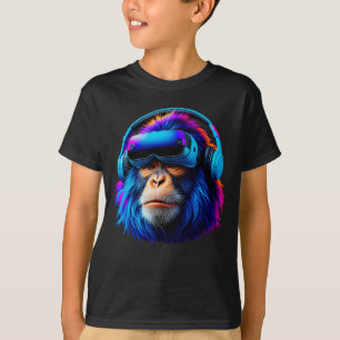 T-shirt Funny Gorilla VR Jouer Tag Gorilla Monke Gorilla