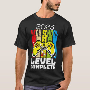 T-shirt Funny Graduation High School Level Vidéo complète