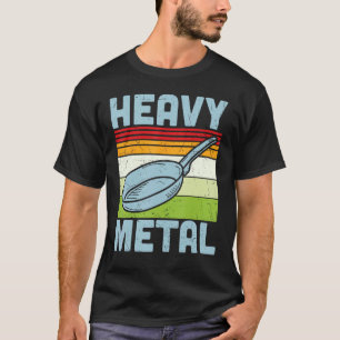 T-shirt Funny Gris Metal Fracture Pan Rock Rocker