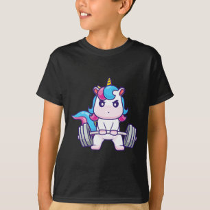 T-shirt Funny Gym Shirts DeadLevant Unicorne - Gym D'entra