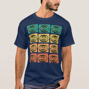 T-shirt Funny Halloween Fall Jack-o'-lantern mignonne Citr