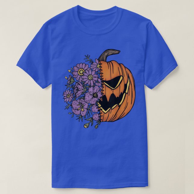 T-shirt Funny Halloween JackOLantern Déplaisant Citrouille (Design devant)