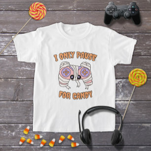 T-shirt Funny Halloween maman contrôleur de jeu vidéo