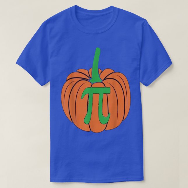 T-shirt Funny Halloween Pumpkin Pi  Math Teacher Costume  (Design devant)