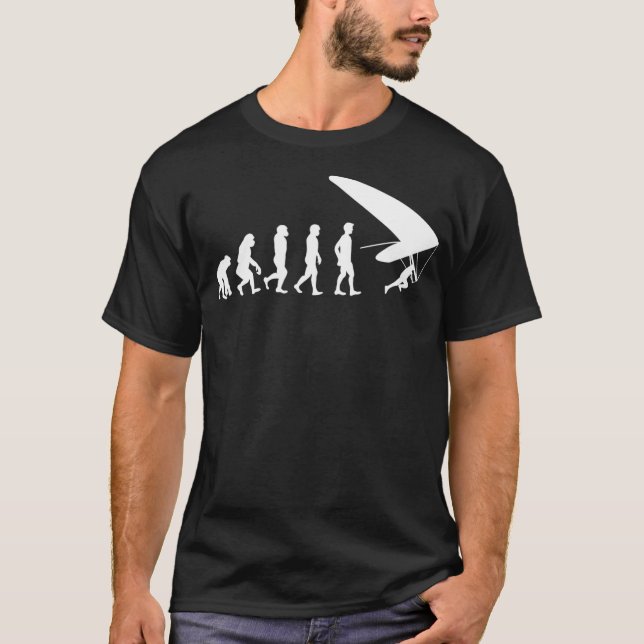 T-shirt Funny Hang Gliding s Cool Glider (Devant)