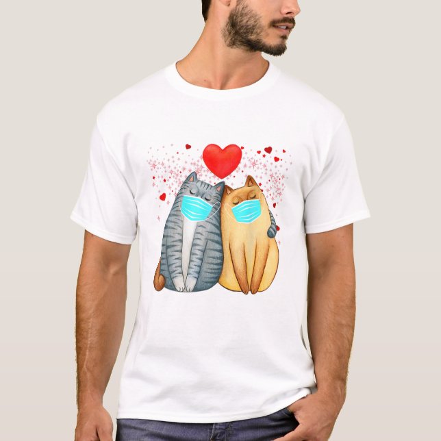 T-shirt Funny Happy Valentine s Day (Devant)