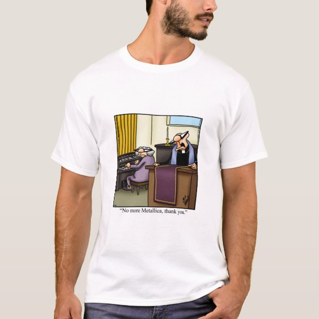 T-shirt Funny Hard Rock Humor Tee Shirt (Devant)