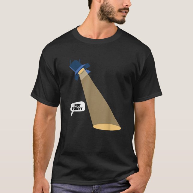 T-shirt Funny Headlight Technician Light Cadeau (Devant)