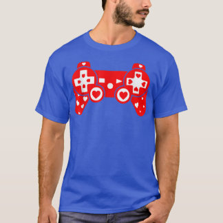 T-shirt Funny Hearts Video Game Lover Matching Sports Vale