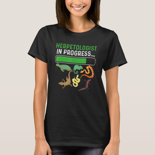 T-shirt Funny Herpetology Quote For Snake Lover Cool Herpe (Devant)