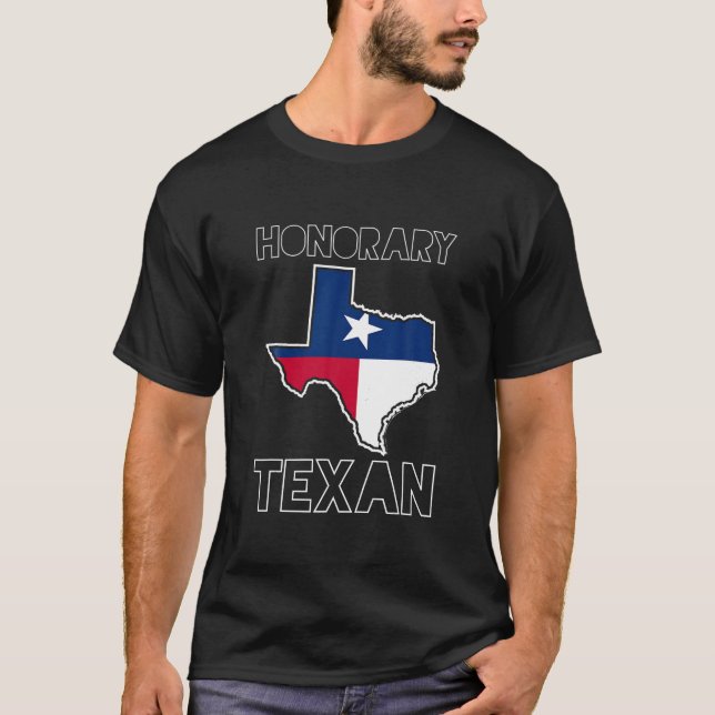 T-shirt Funny Honoraire Texan Texas Pride Drôle Sayings Vi (Devant)