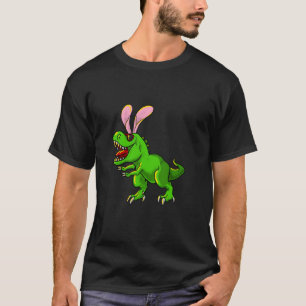 T-shirt Funny Hop o saurus T Rex Dino avec XL Bunny Ears K