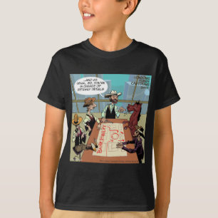 T-shirt Funny Horse Bank Rober