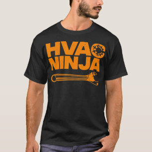 T-shirt Funny HVAC Venin For Men Cool Technician Air Condi