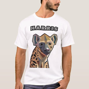 T-shirt Funny Hyena nommé Harris anti Biden et Kamala