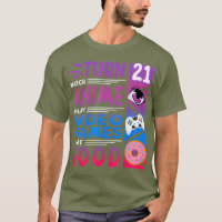 Funny I 21ème Anniversaire I Anime Manga I Gaming