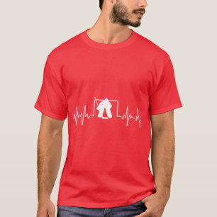 T-shirt Funny Ice Hockey Design Men Women Goalie Coach Hoc