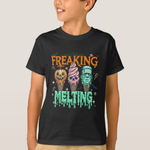 T-shirt Funny Im Freakin Melting Frankenstein Monster Hall