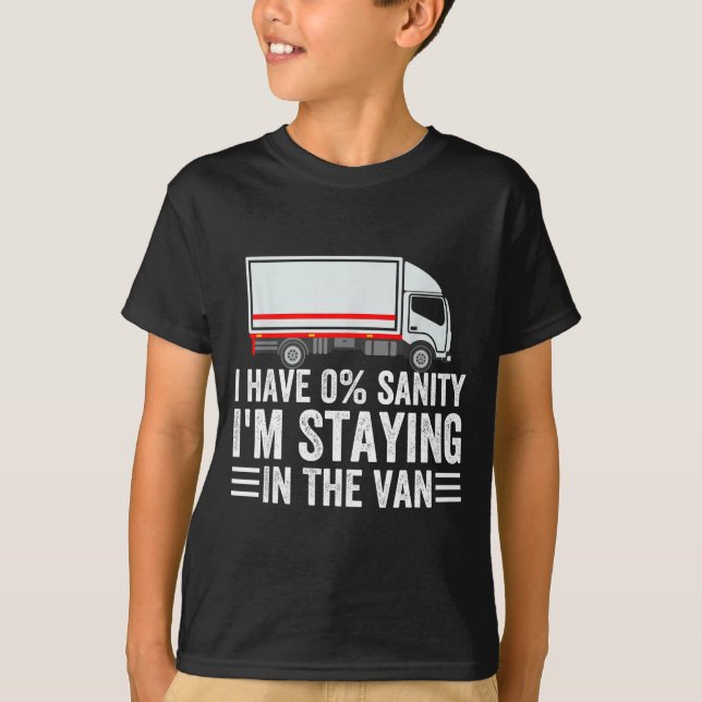 T-shirt Funny I'm Staying In Tha Van Phasmophobia Gamer Me (Devant)
