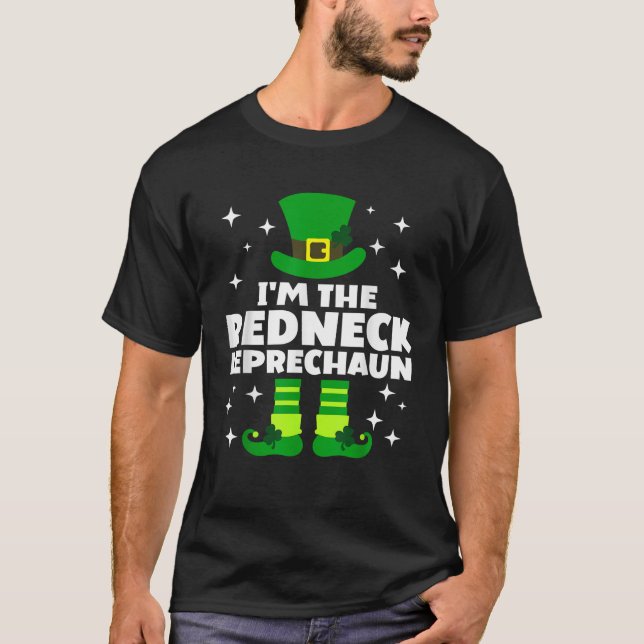 T-shirt Funny Irish Redneck Leprechaun Happy St Patricks D (Devant)