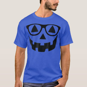 T-shirt Funny JackOLantern Citrouille Halloween Face SunGl