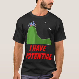 T-shirt FUNNY J'AI POTENTIEL S Physique Sciences Enseignan