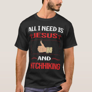 T-shirt Funny Jesus Hitchhiker Hitchhiker