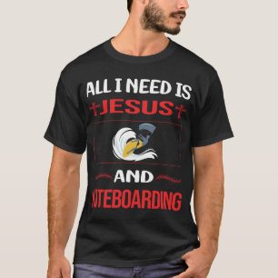 T-shirt Funny Jesus Kiteboard Kiteboard Kiteboarder
