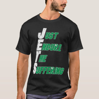 T-shirt Funny Jets Just Endure The Suffering Football 