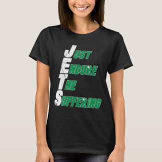 T-shirt Funny Jets Just Endure The Suffering Football 