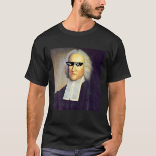 T-shirt Funny Jonathan Edwards Théologie Lunettes de sole
