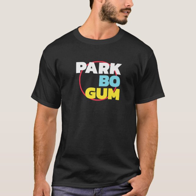 T-shirt FUNNY K-Drama Park Bo-Gum Nouveauté Cadeau OPPA (Devant)