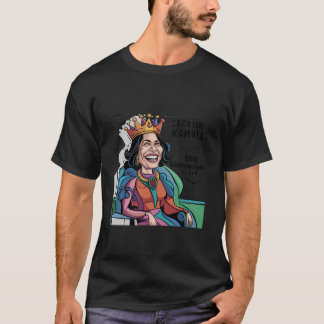 T-shirt Funny Kamala Harris Rire Mot Salade Discours T S