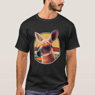 T-shirt Funny Kangaroo Costume tenue Retro Art Vintage Ka
