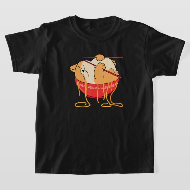 T-shirt Funny Kawaii Neko Anime Amoureux des chats Japonai (Poser)