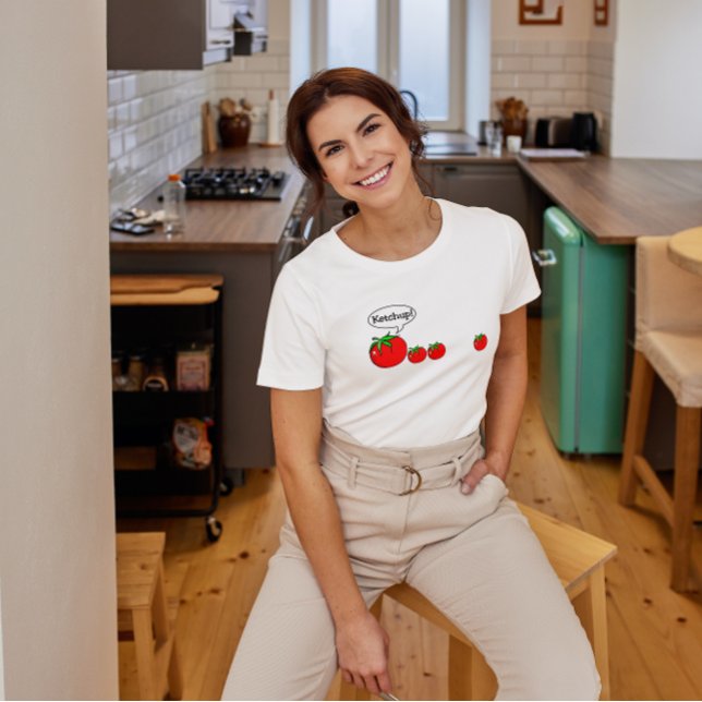 T-shirt Funny Ketchup Joke Chemise (Créateur téléchargé)