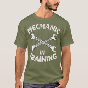 T-shirt Funny Kids Mécanicien En Formation De Futurs Répar