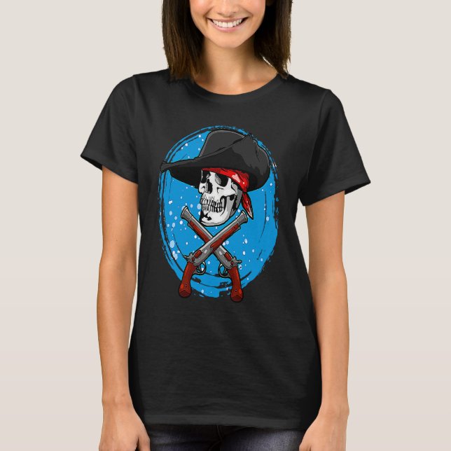 T-shirt Funny Kids Pirate (Devant)
